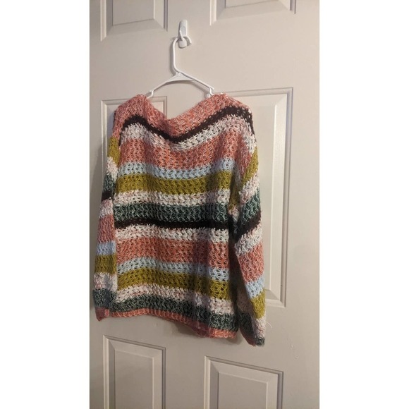 Miracle Loose-Knit Multicolor Sweater M/L - Picture 2 of 8